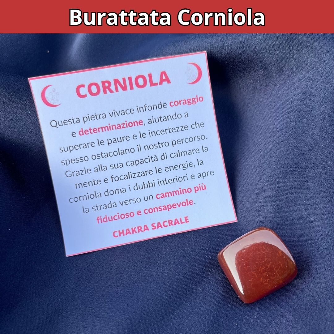 Burattate Corniola 2cm