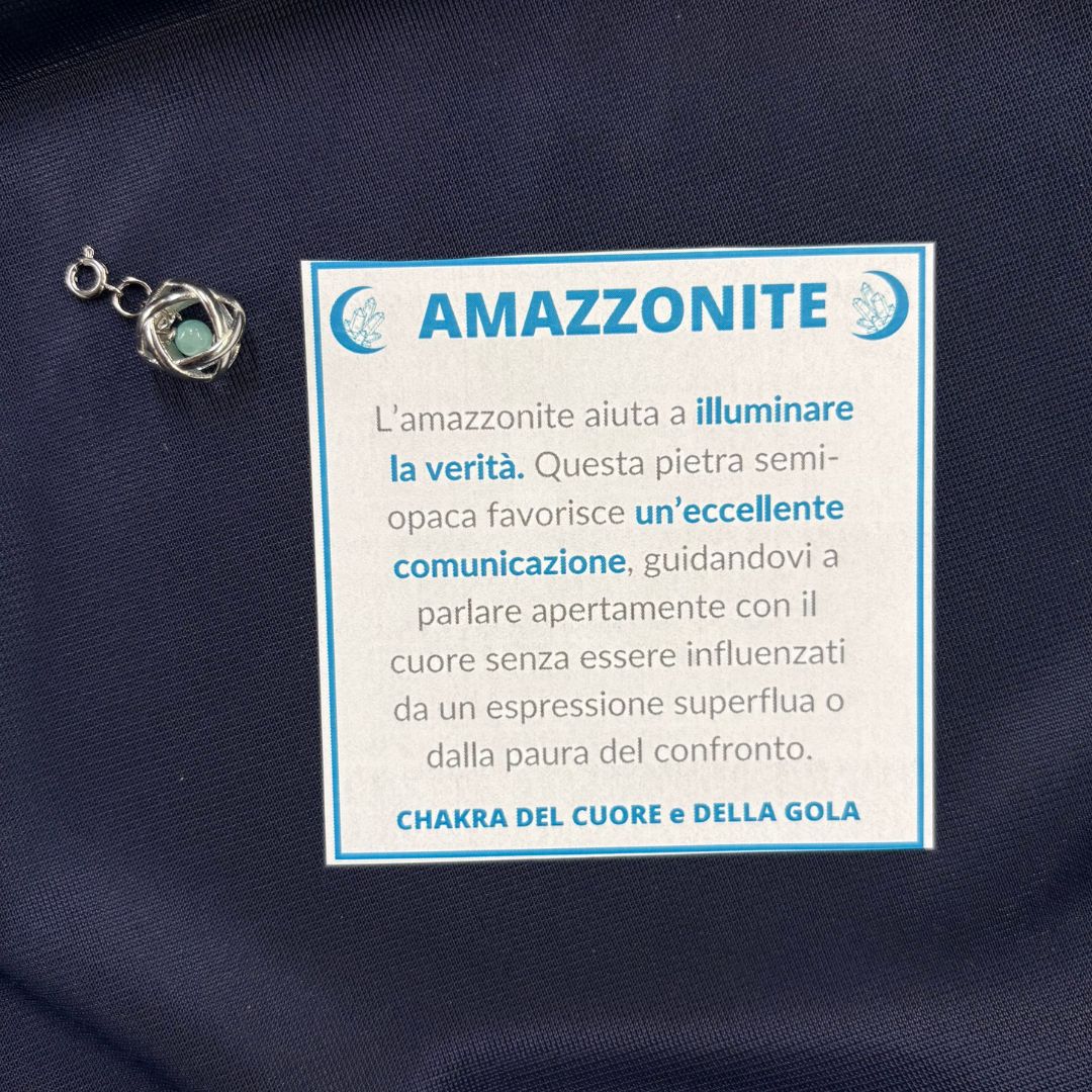 Charm genesa Amazzonite