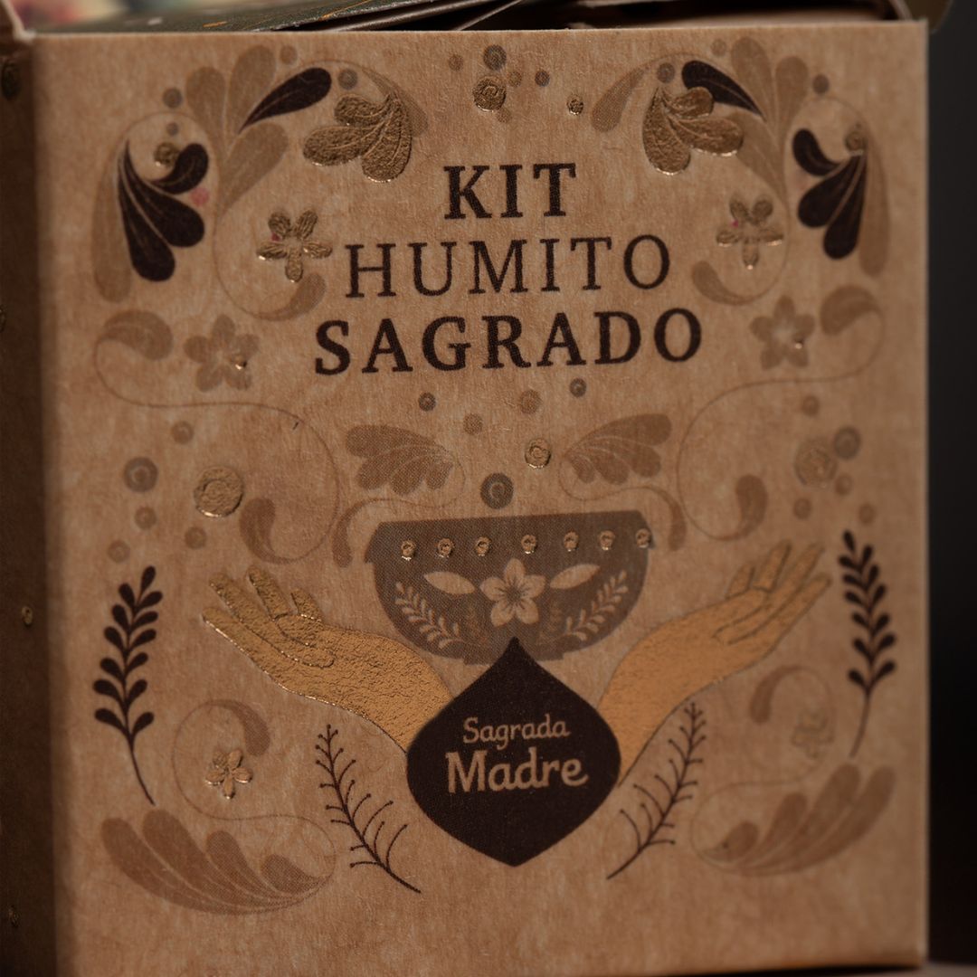 Kit humito incenso small smudge - 7 Energias (Sagrada Madre)