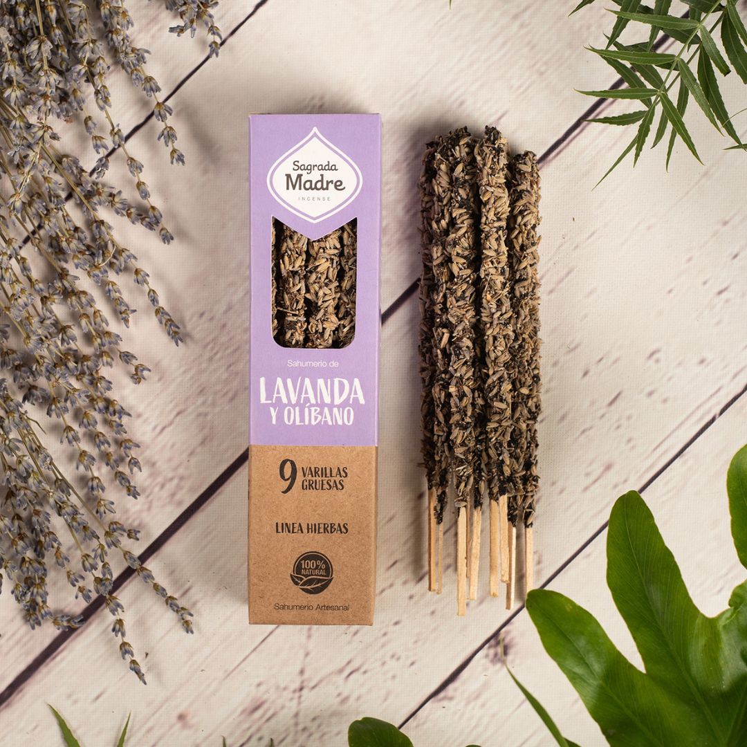 Linea Herbal - Lavanda Frankincense 9pz (Sagrada Madre)