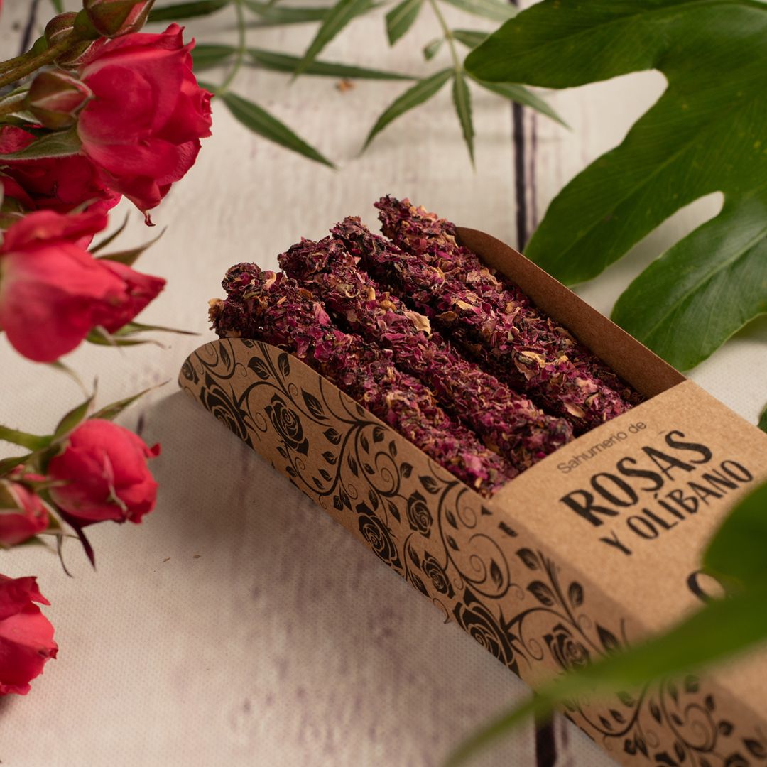 Linea Herbal - Rosa e Frankincense 9pz (Sagrada Madre)