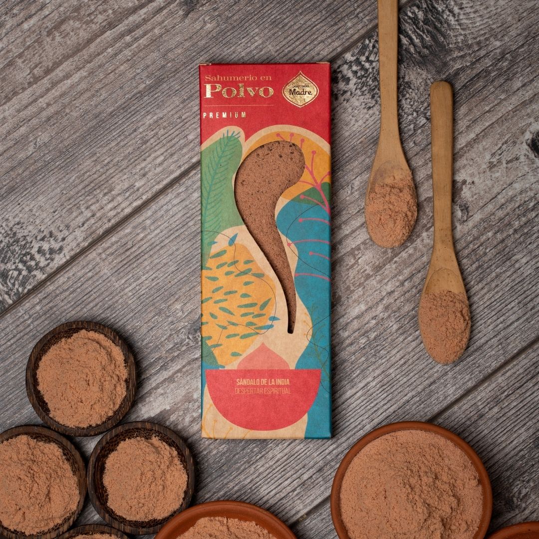 Linea Polvere di Incenso 60g - Sandalo (Sagrada Madre)