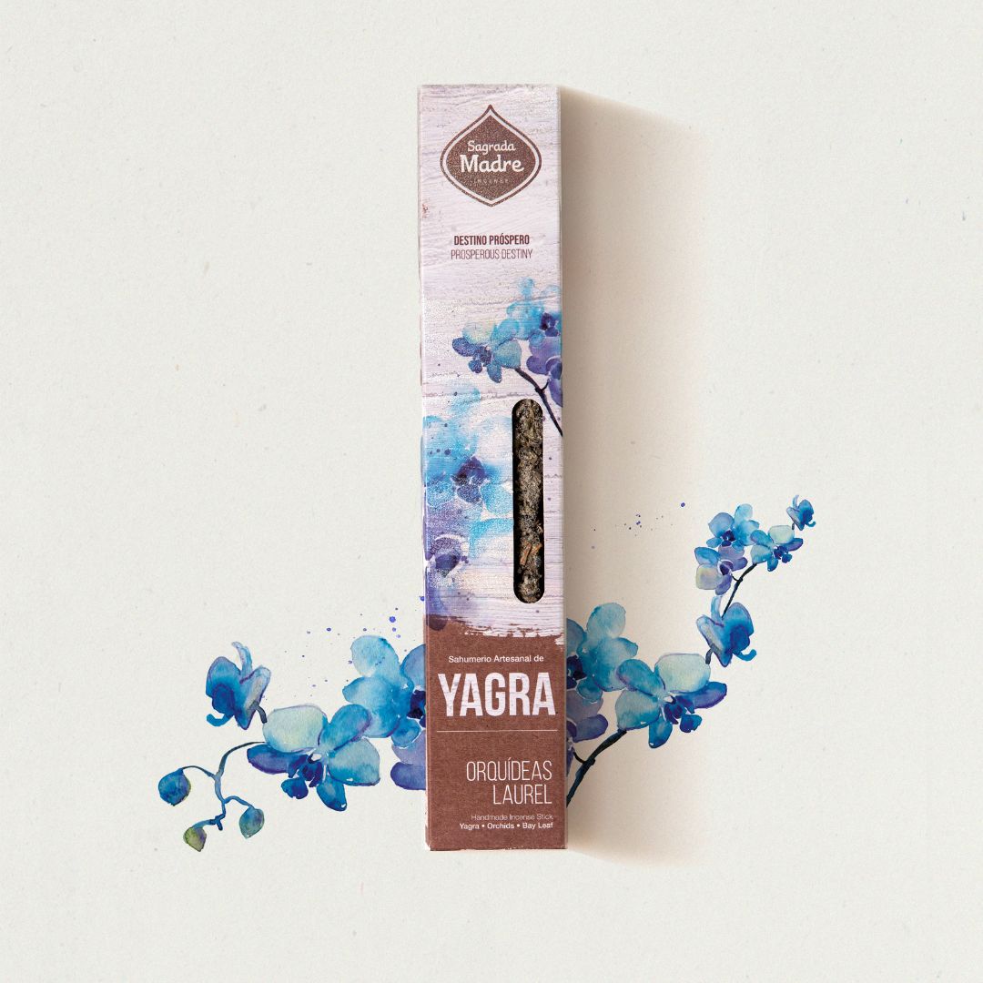 Linea Incenso Yagra - Orchidea e Laurel (Sagrada Madre)