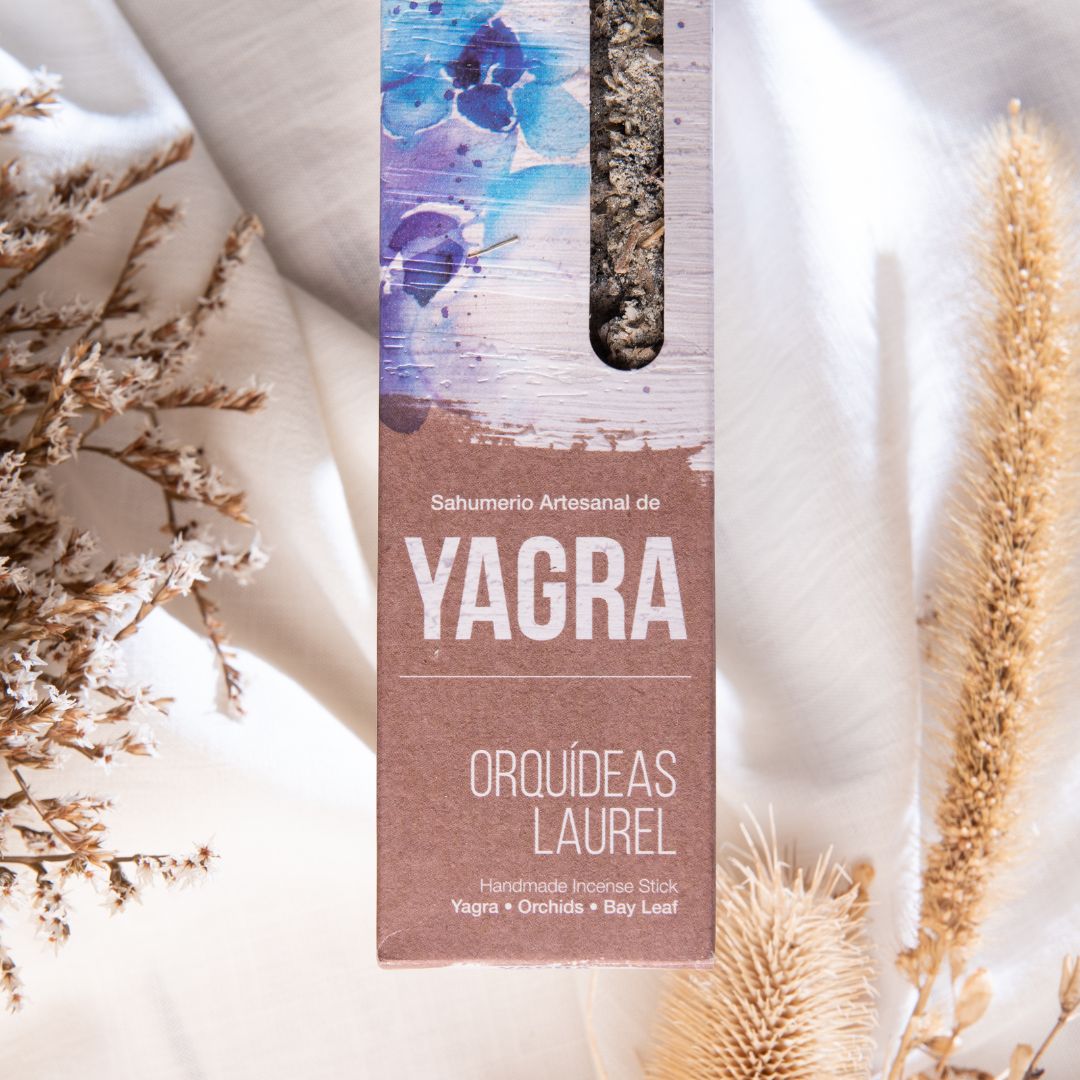 Linea Incenso Yagra - Orchidea e Laurel (Sagrada Madre)