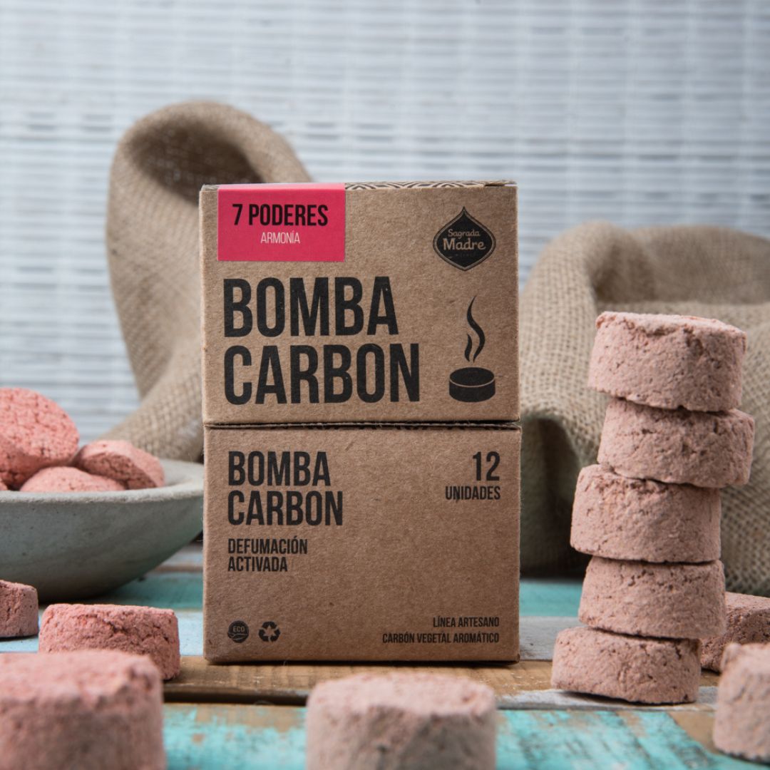 Linea Bomba Carbon x 12 - 7 Poderes (Sagrada Madre)