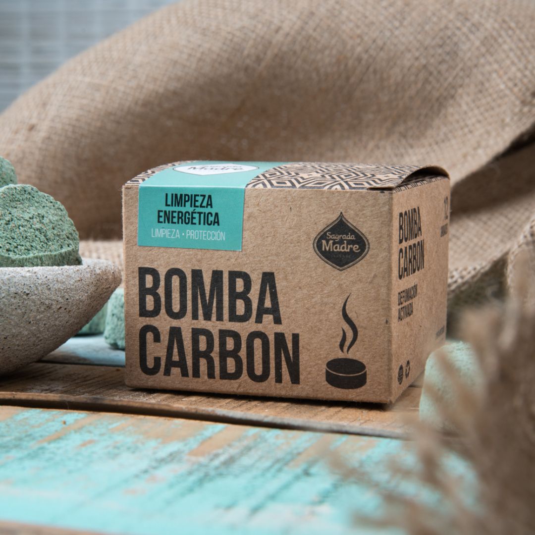 Linea Bomba Carbon x 12 - Limpieza Energetica (Sagrada Madre)