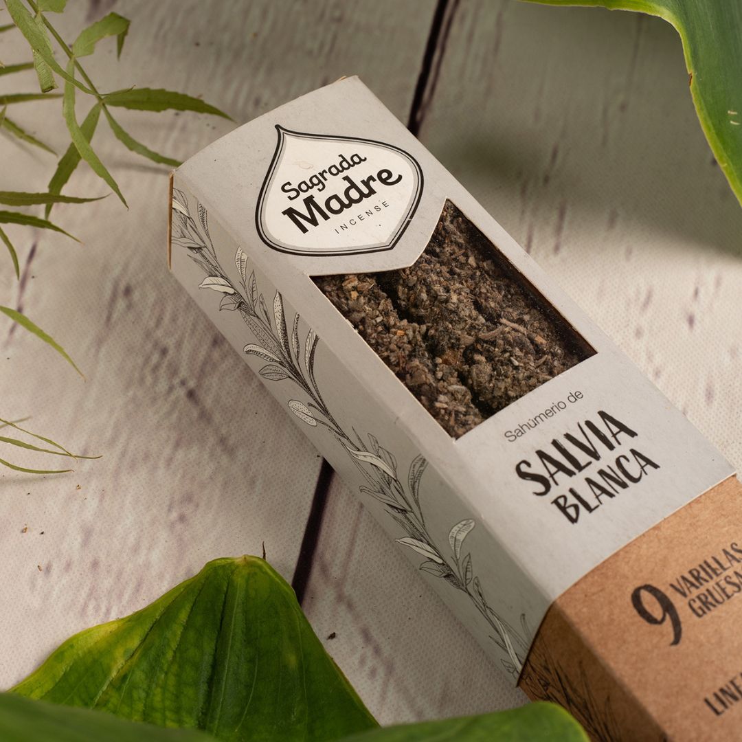 Linea Herbal - Salvia Bianca 9pz (Sagrada Madre)