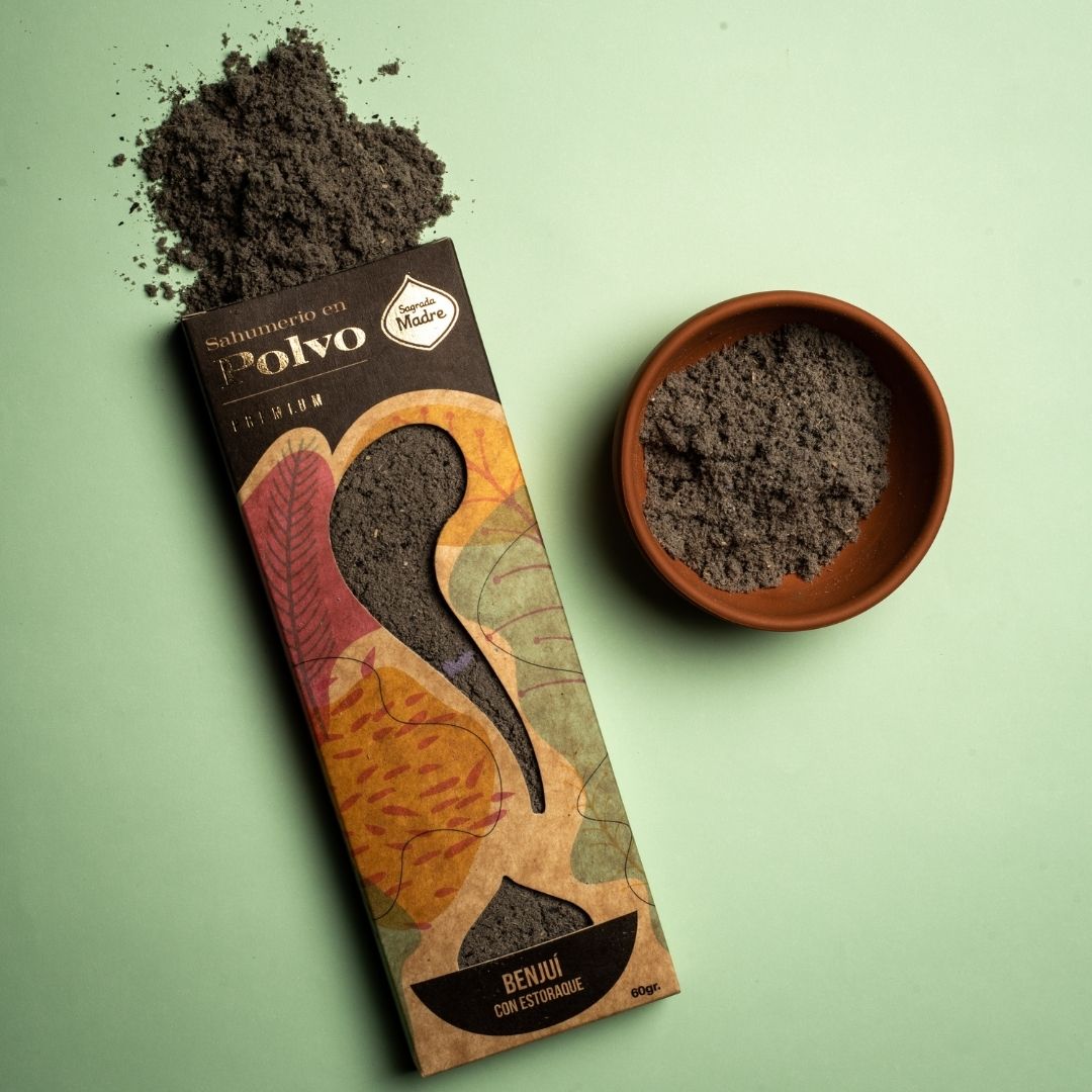 Linea Polvere di Incenso 60g - Benjui e Storach (Sagrada Madre)