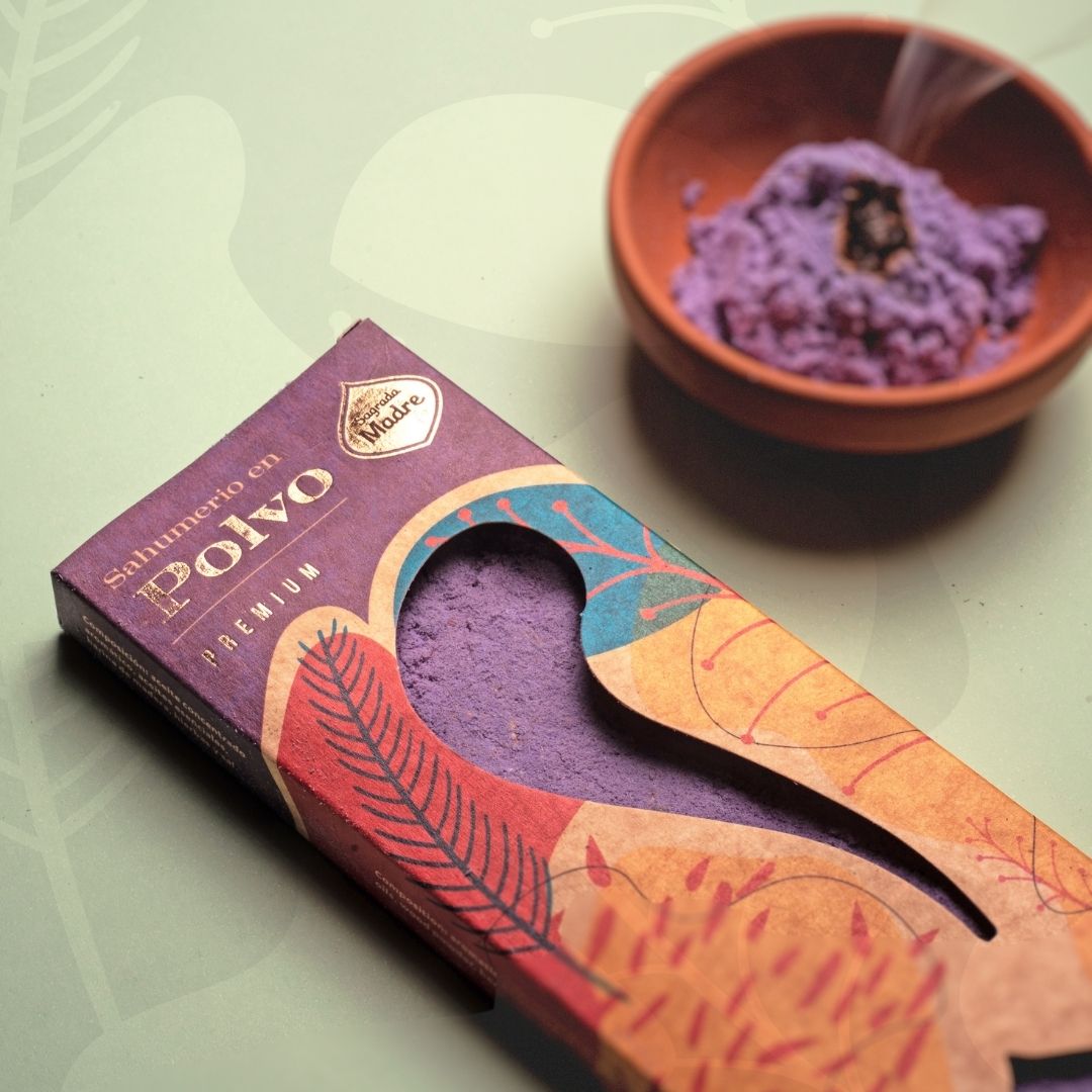 Linea Polvere di Incenso 60g - Lavanda (Sagrada Madre)