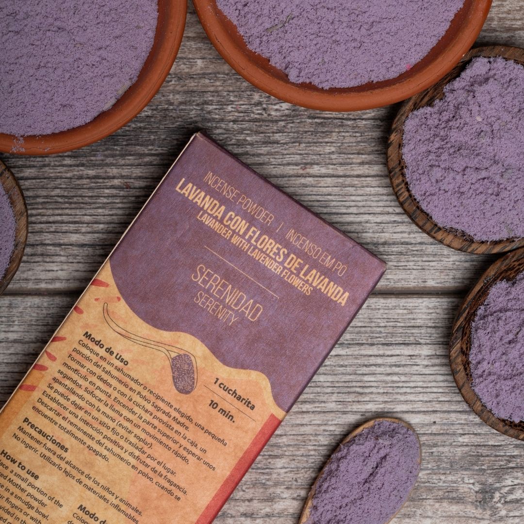 Linea Polvere di Incenso 60g - Lavanda (Sagrada Madre)