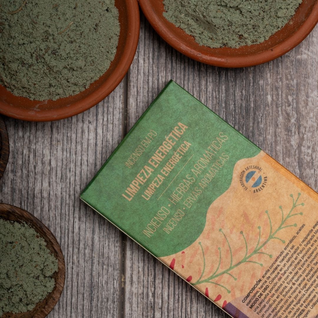 Linea Polvere di Incenso 60g - Limpieza Energetica (Sagrada Madre)