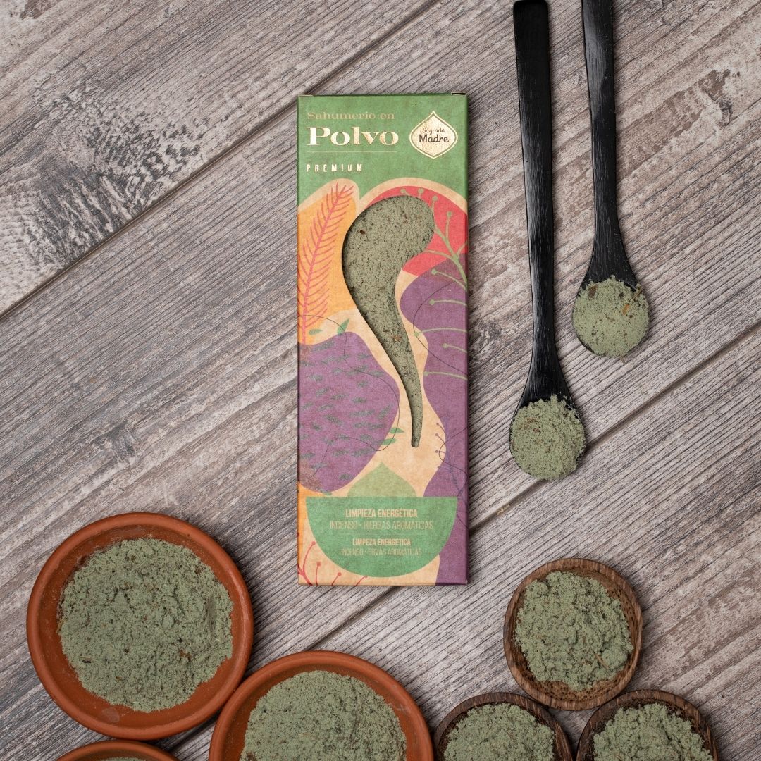 Linea Polvere di Incenso 60g - Limpieza Energetica (Sagrada Madre)