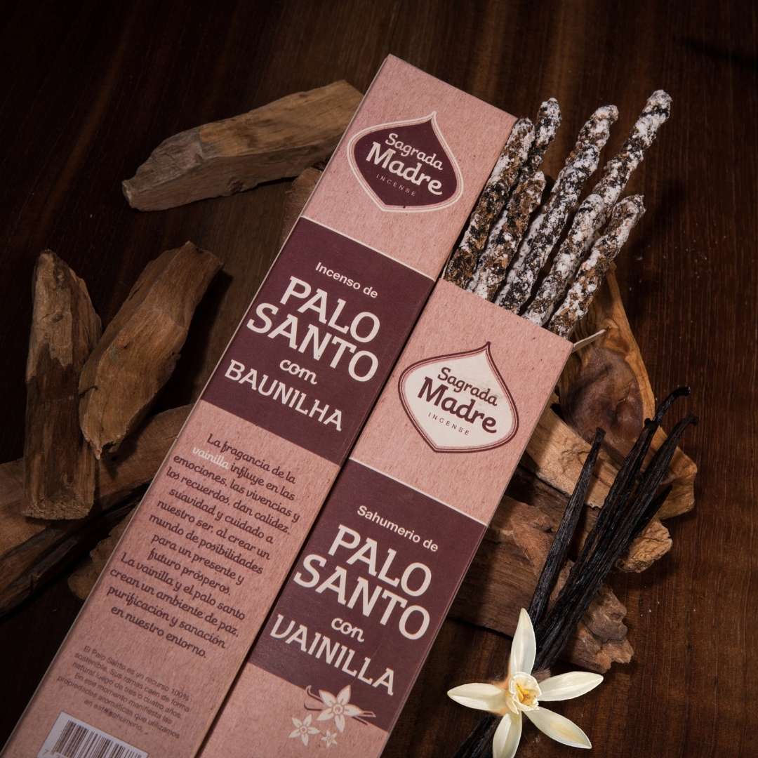 Linea Palo Santo - Vaniglia, 8 pz (Sagrada Madre)