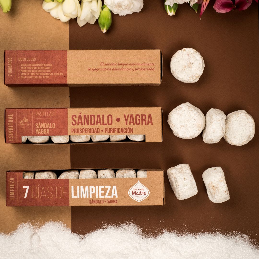 Linea Pastillas 7 Dias - Sandalo e Yagra