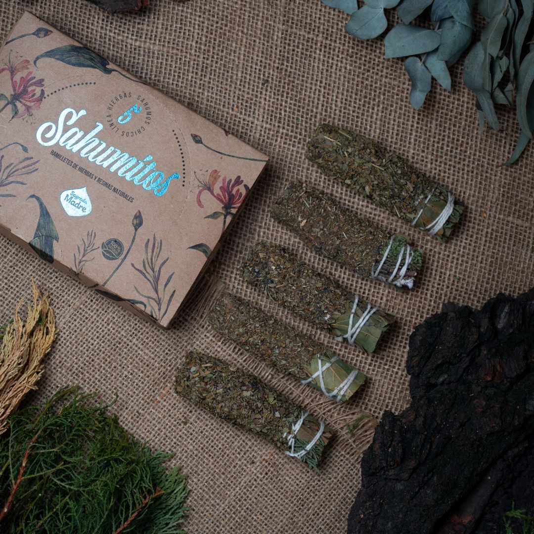 Linea Sahumitos Small Smudge x5 7 Herbs