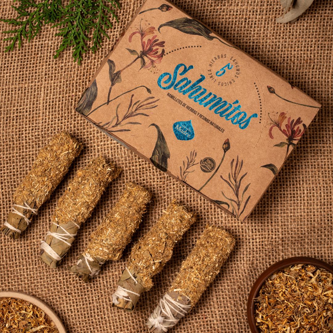 Linea Sahumitos Small Smudge x5 Chamomile-Calendula