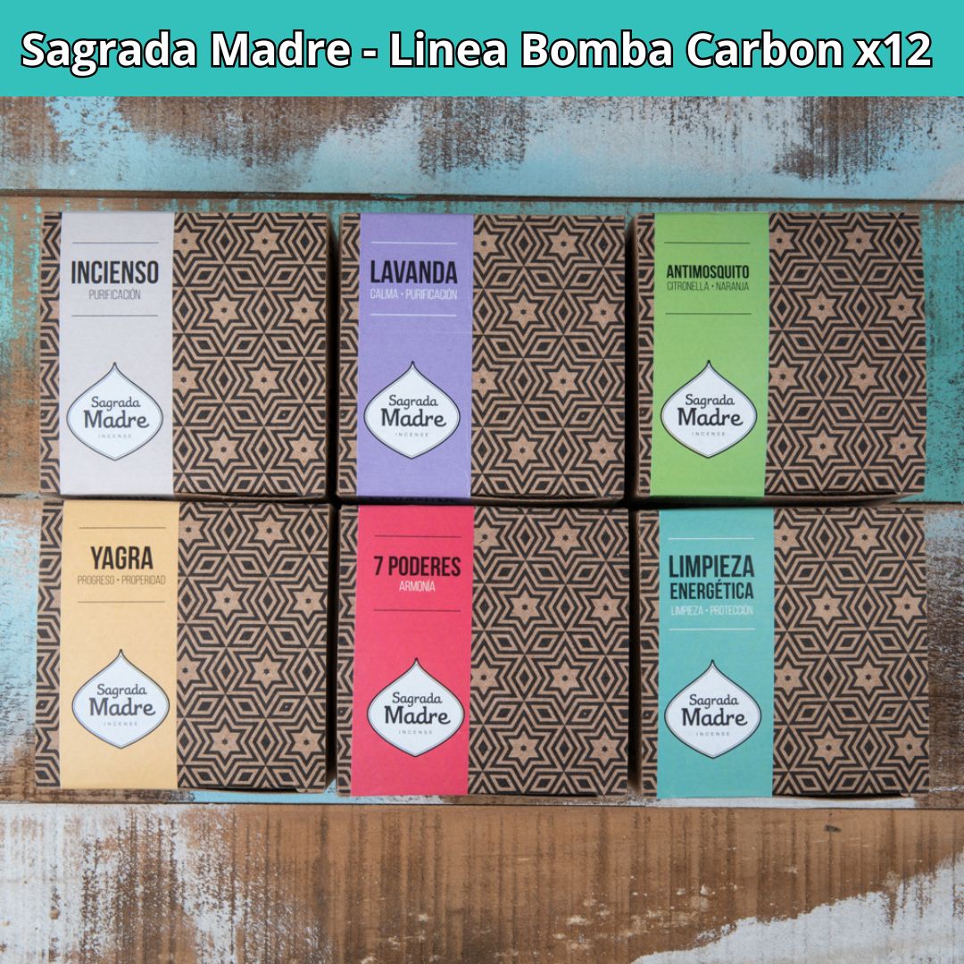 Linea Bomba Carbon x12 Sagrada Madre