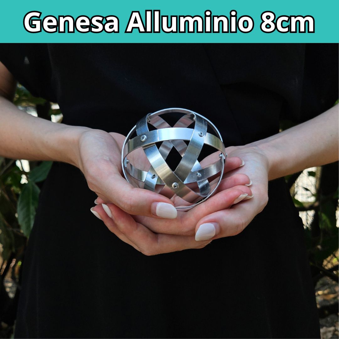 Genesa Crystal Alluminio Set 8/16/24cm