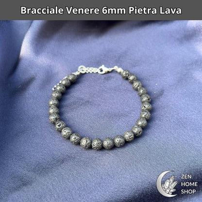 Bracciale Venere Lava da 6 mm