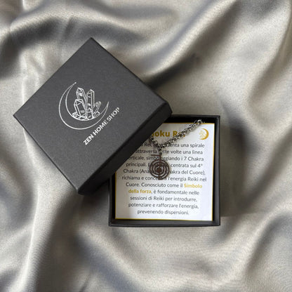 Bracciale acciaio con charm Choku Rei