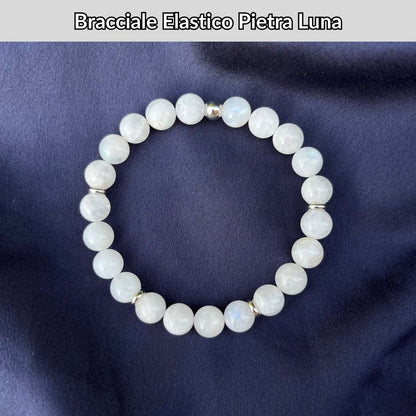 Bracciale Elastico Luna da 8mm
