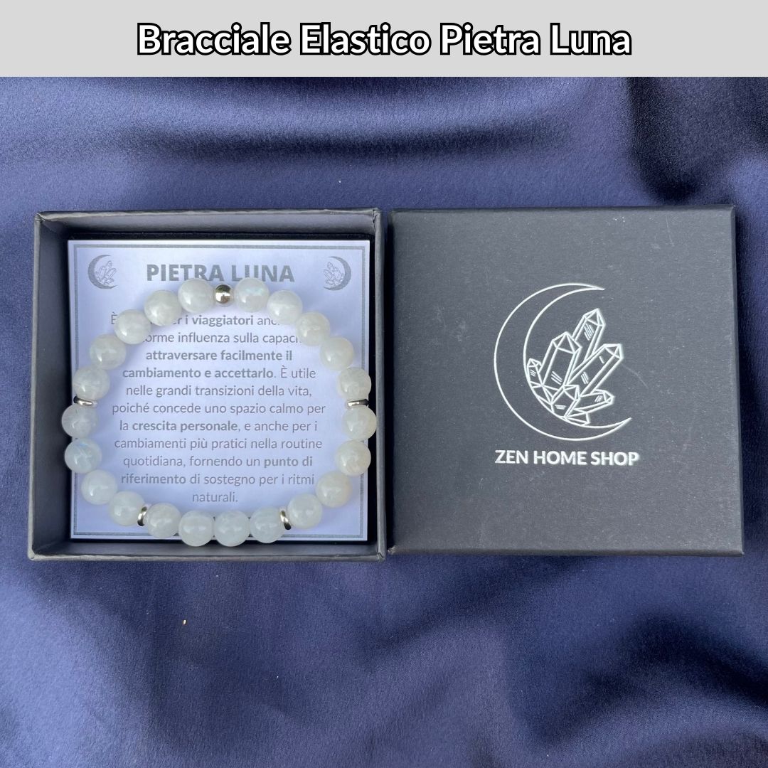 Bracciale Elastico Luna da 8mm