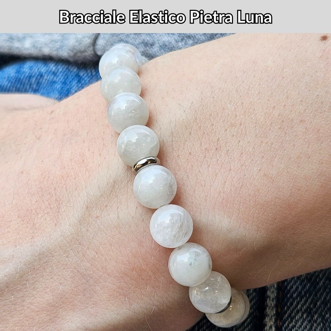 Bracciale Elastico Luna da 8mm