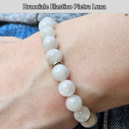 Bracciale Elastico Luna da 8mm
