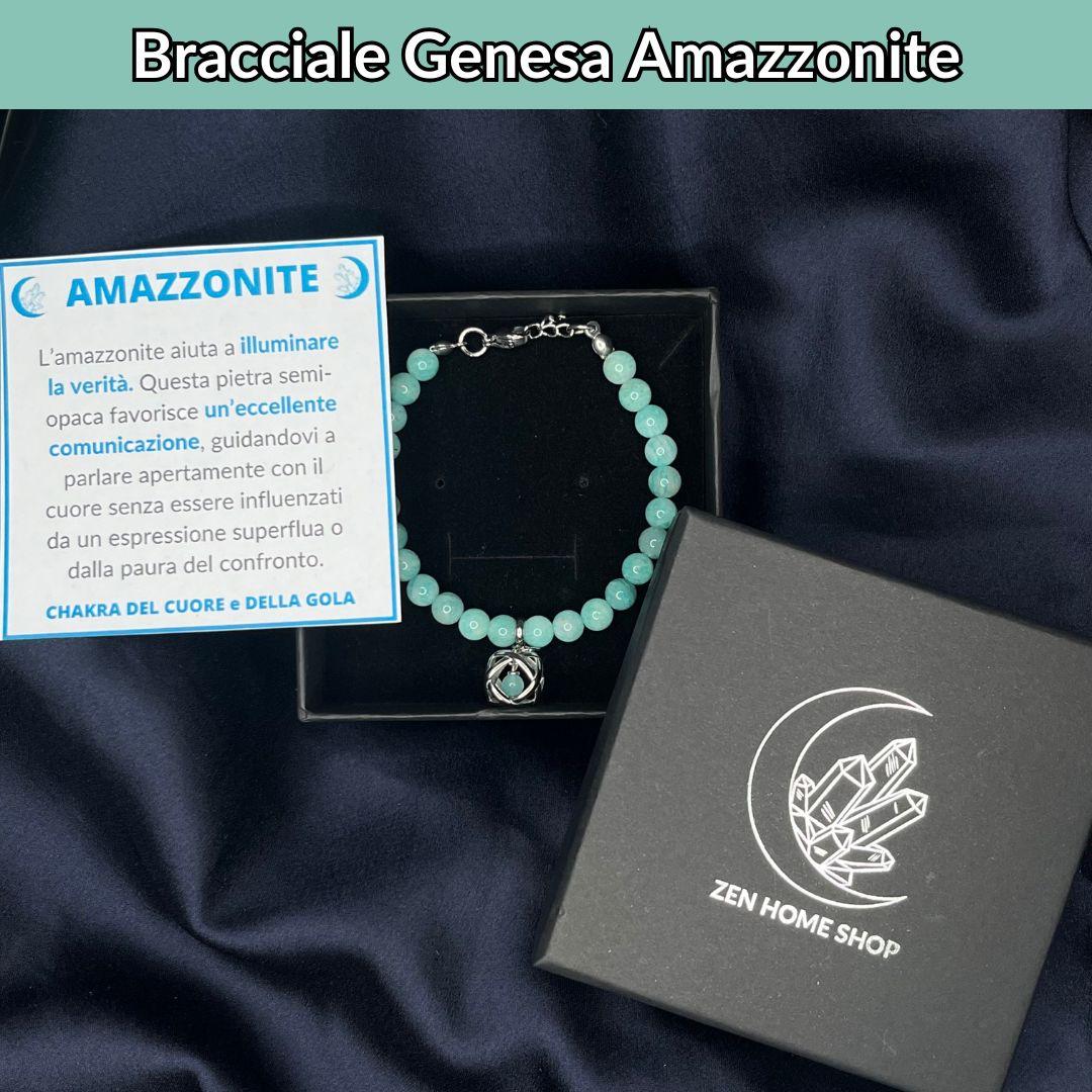 Bracciale Genesa Pietra Amazzonite