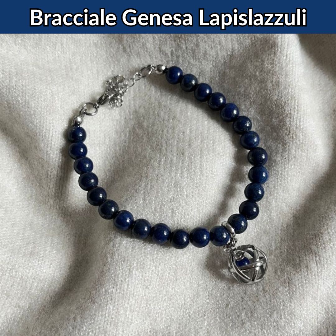 Bracciale Genesa Pietra Lapislazzuli