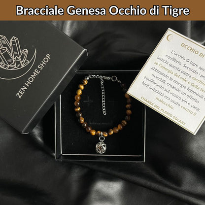 Bracciale Genesa Pietra Occhio di Tigre