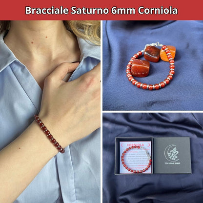 Set 10 Bracciali Saturno Pietre Naturali