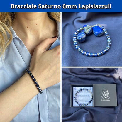 Set 10 Bracciali Saturno Pietre Naturali