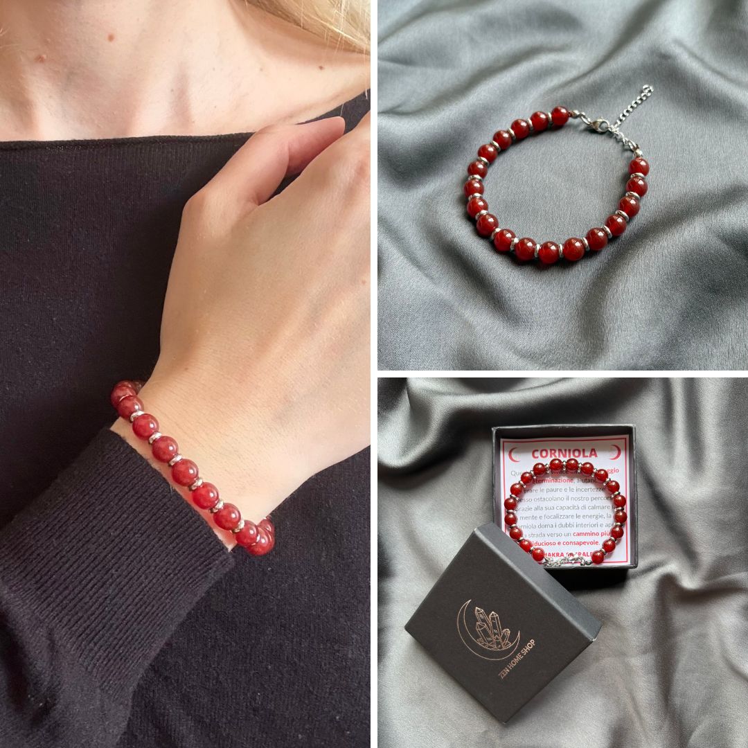 Set 10 Bracciali Saturno Pietre Naturali 8mm