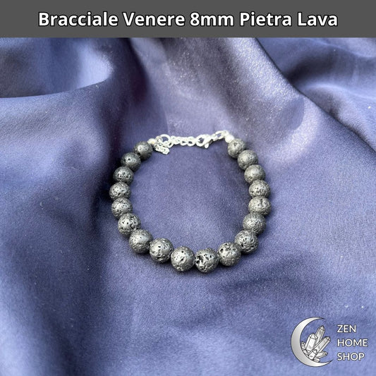 Bracciale Venere Lava da 8mm