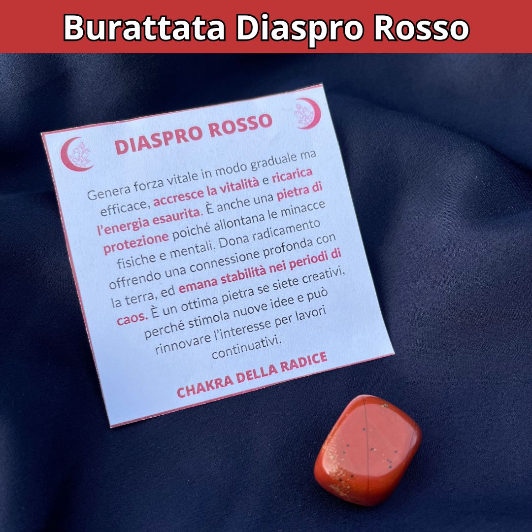 Burattate Diaspro Rosso 2-2.5cm