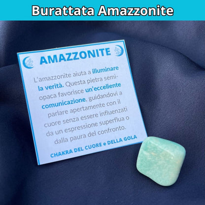 Burattate Amazzonite 2.5-3cm