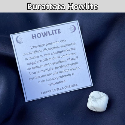Burattate Howlite 2.5-3cm