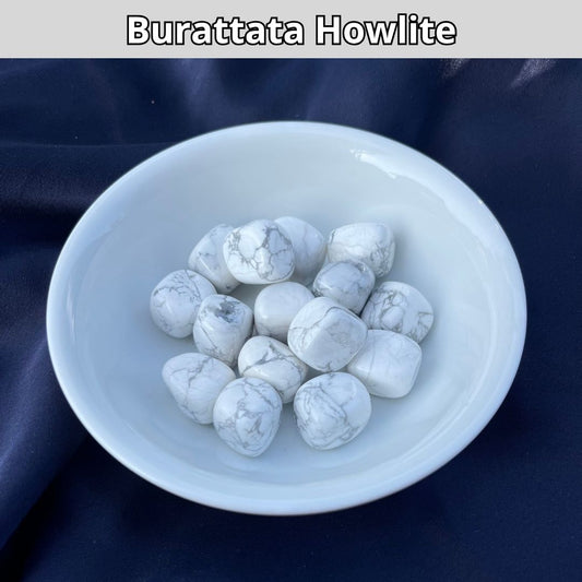 Burattate Howlite 2.5-3cm