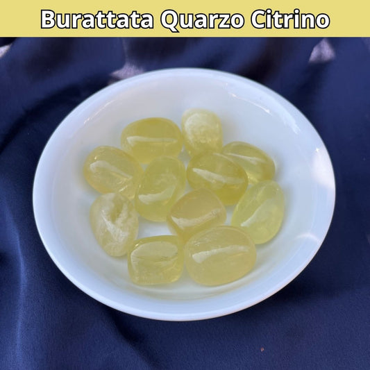 Burattate Quarzo Citrino 2-2.5cm
