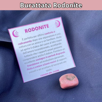 Burattate Rodonite 2-2.5cm