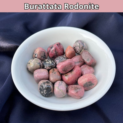 Burattate Rodonite 2-2.5cm