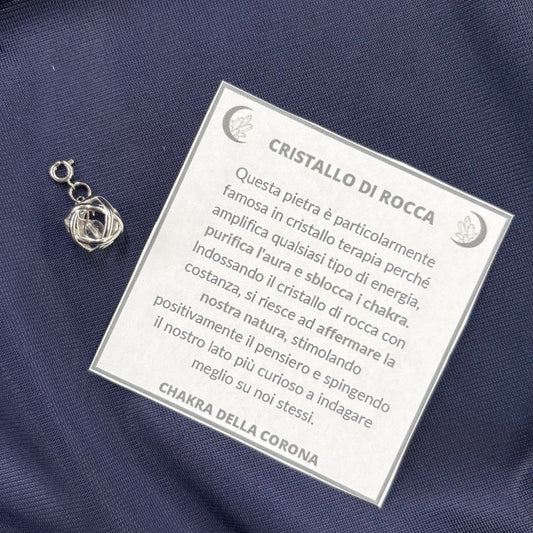 Charm genesa Cristallo di Rocca