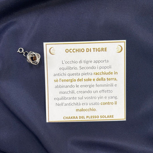 Charm genesa Occhio di Tigre