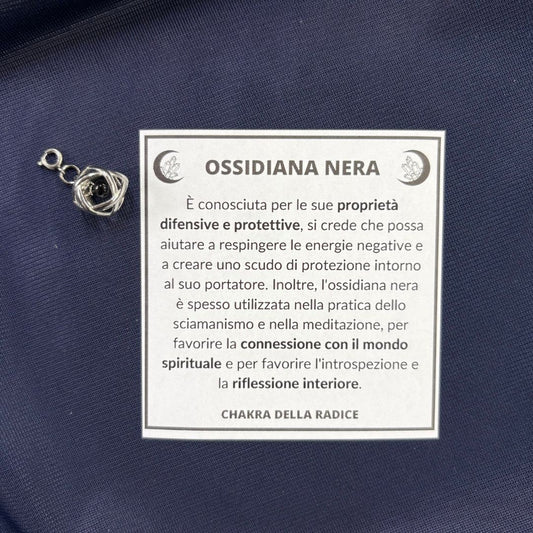 Charm genesa Ossidiana Nera