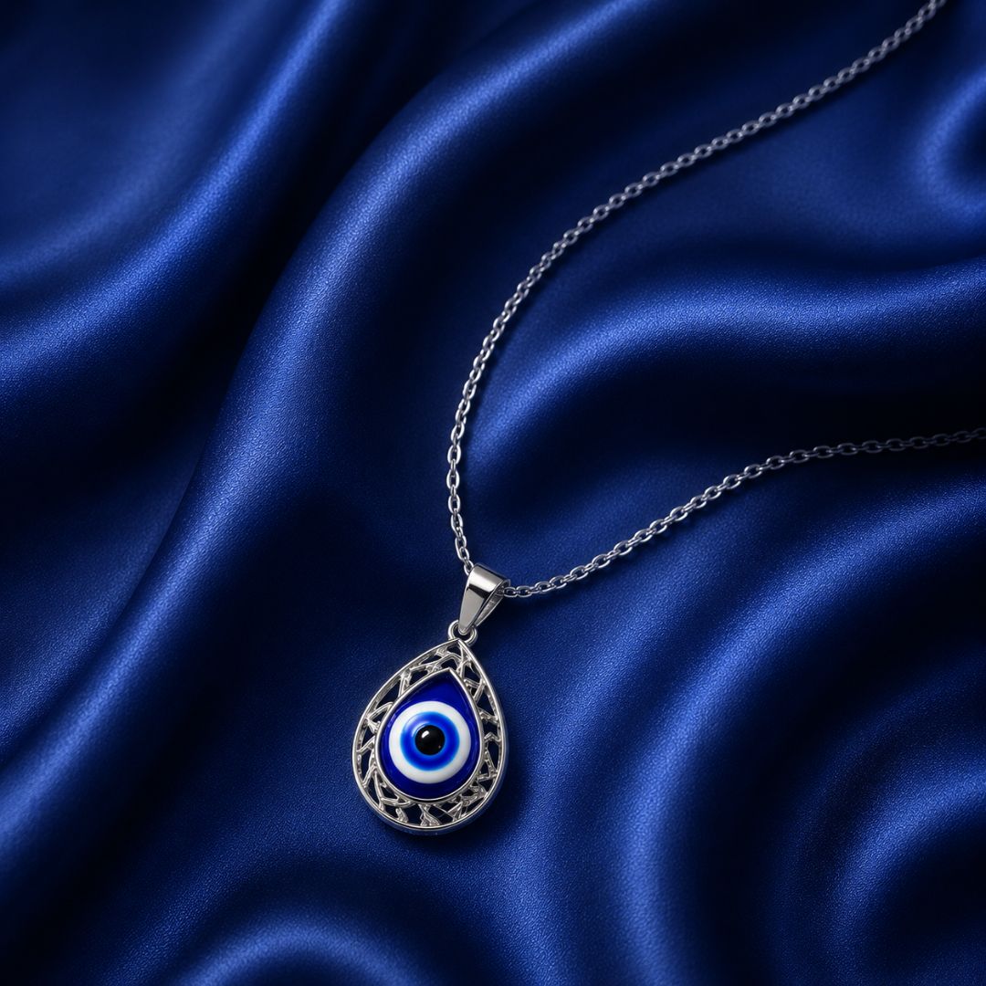 Collana Occhio Turco – Acciaio Inossidabile
