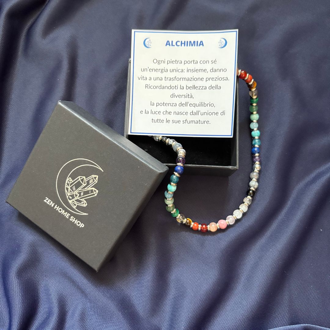 Collana Saturno Alchimia