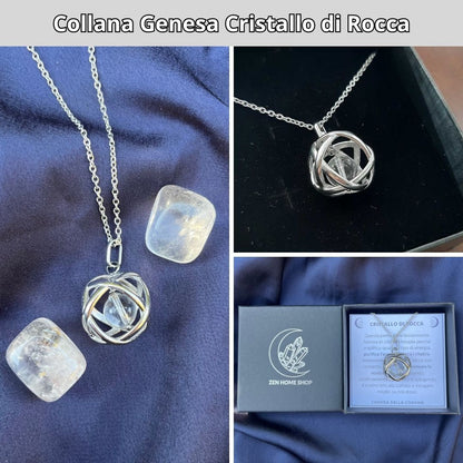 Set 10 Collane Genesa con Pietra Naturale