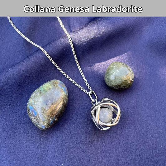 Collana Genesa Labradorite (Acciaio Inox)