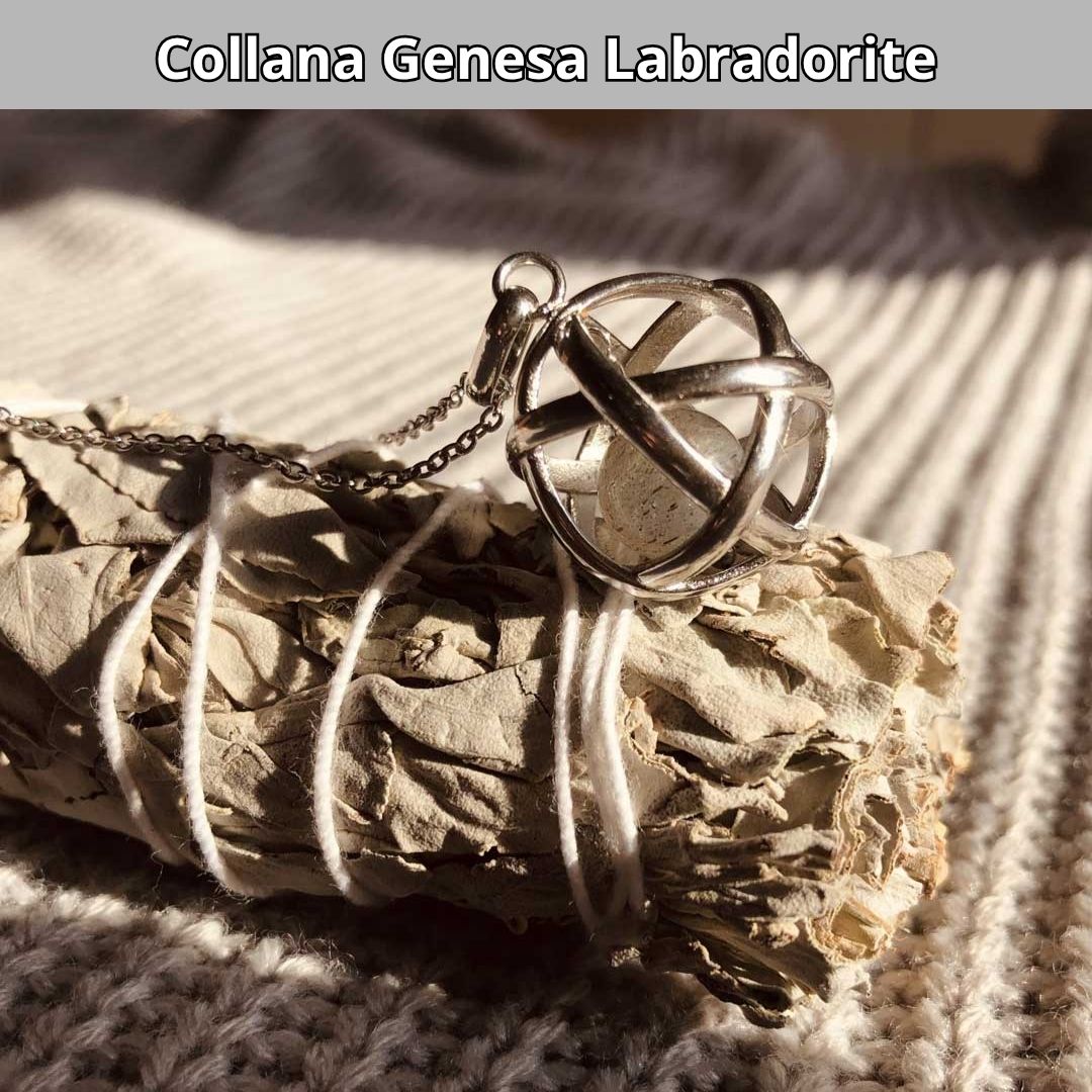 Collana Genesa Labradorite (Acciaio Inox)